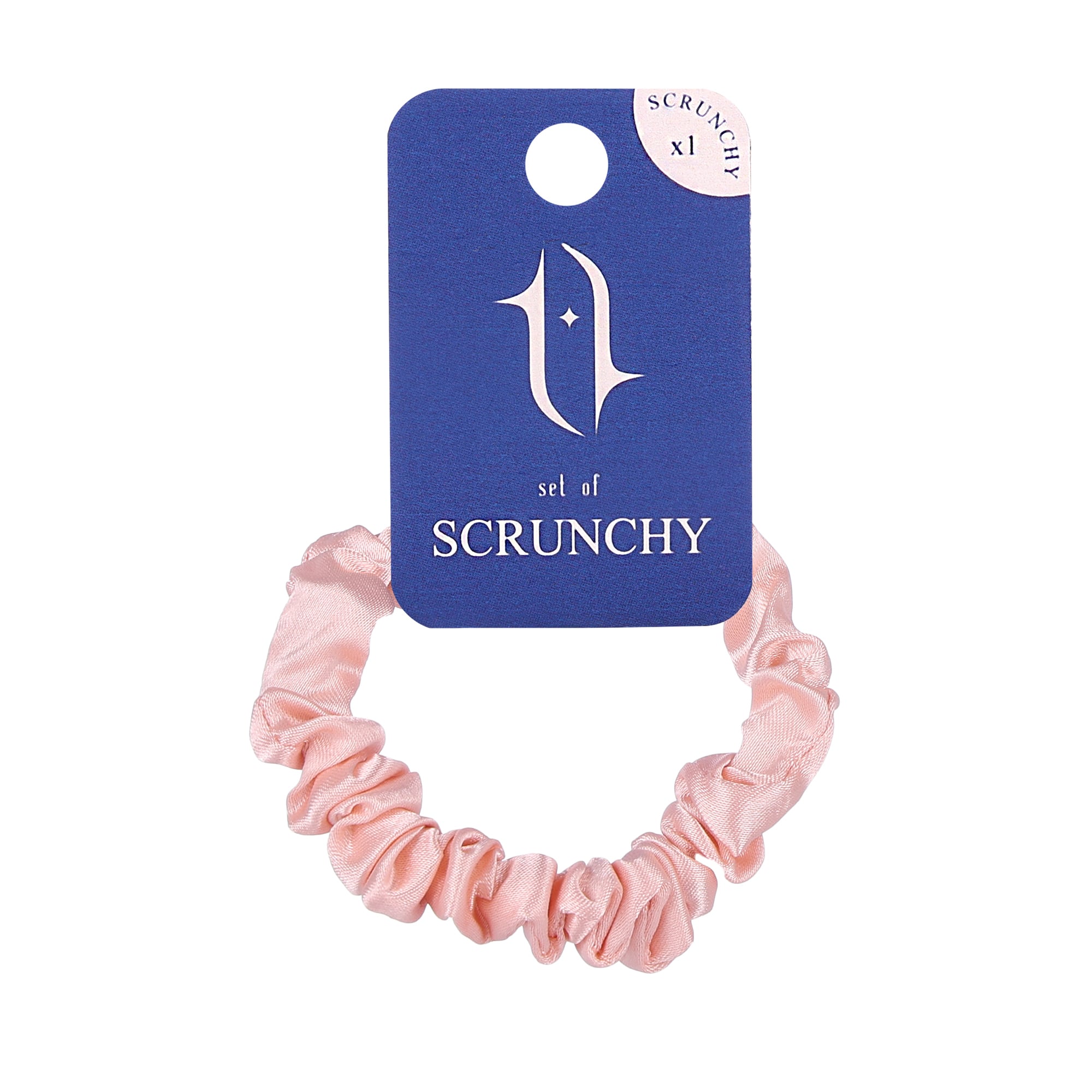 Резинка для волосся Tito Beauty, персикова, 1 шт